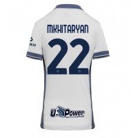 Inter Milan Henrikh Mkhitaryan #22 Vieraspaita Naiset 2024-25 Lyhythihainen